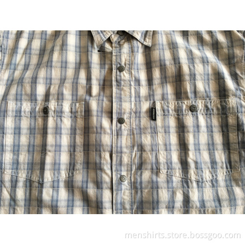 Cotton Yarn Dyed Man Shirt